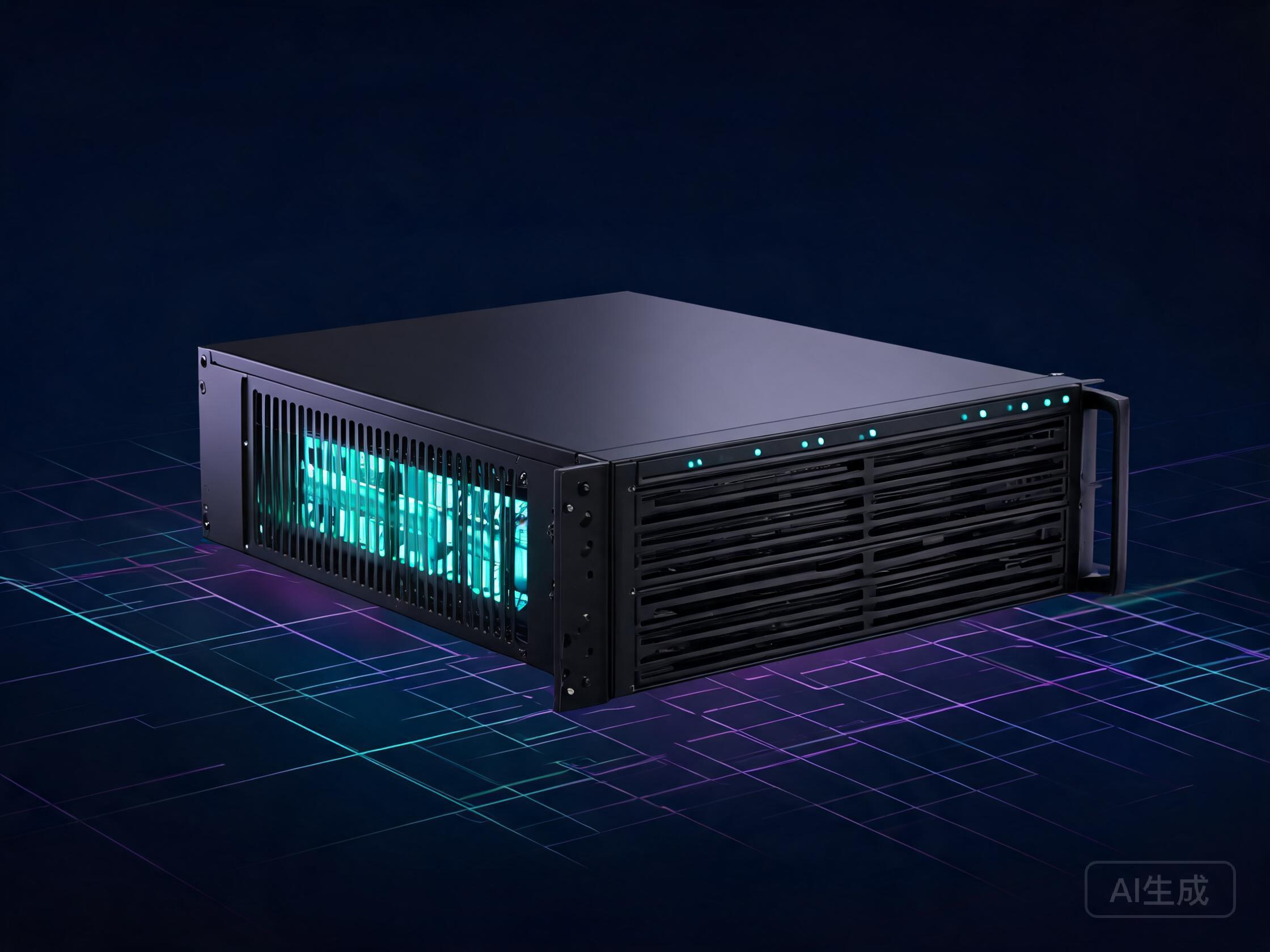 软硬一体 GPU 服务器渲染示意图